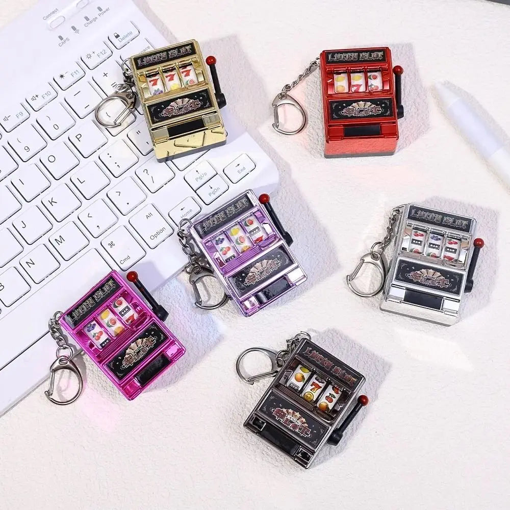 Mini Slot Machine Key Chain (Playable)