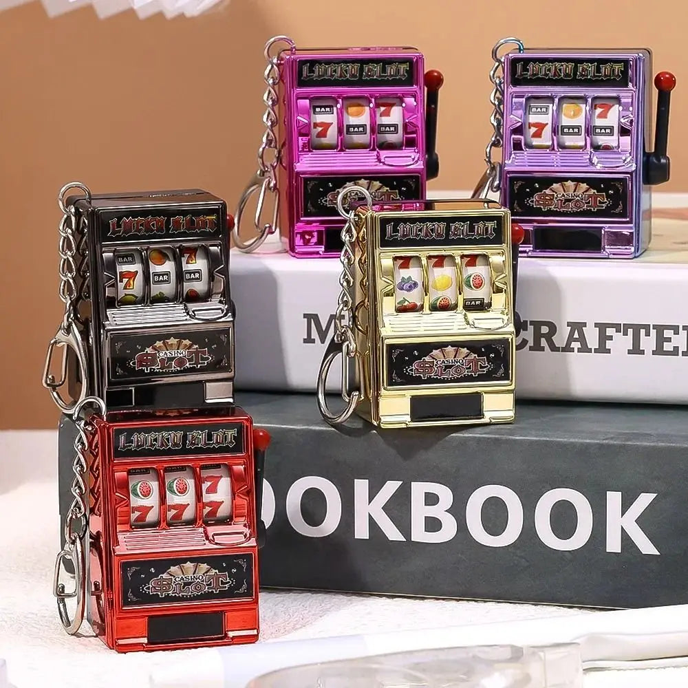 Mini Slot Machine Key Chain (Playable)